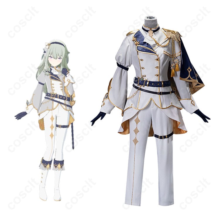 プロジェクトセカイ 草薙寧々 フィエ・シュヴァリエ コスプレ衣装とキャラクターのコラボ画像。忠実再現の衣装をチェック！