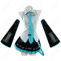 VOCALOID（ボカロ） 初音ミク（ミク） コスプレ衣装 V2版（忠実再現・快適素材） コスプレ通販 - 1枚目の画像（サムネイル）