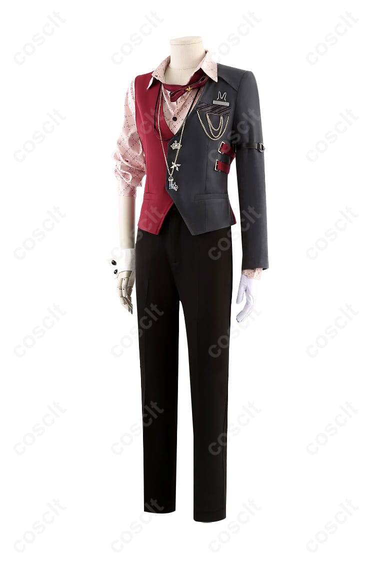 エイト コスプレ衣装の左側の画像。コスプレ衣装の全体的な形状とバランスが見やすい角度です。