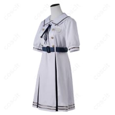 BanG Dream!シリーズ バンドリ！ 若葉睦 コスプレ衣装 月ノ森女子学園 夏服 コスプレ通販 - 2枚目の画像（サムネイル）