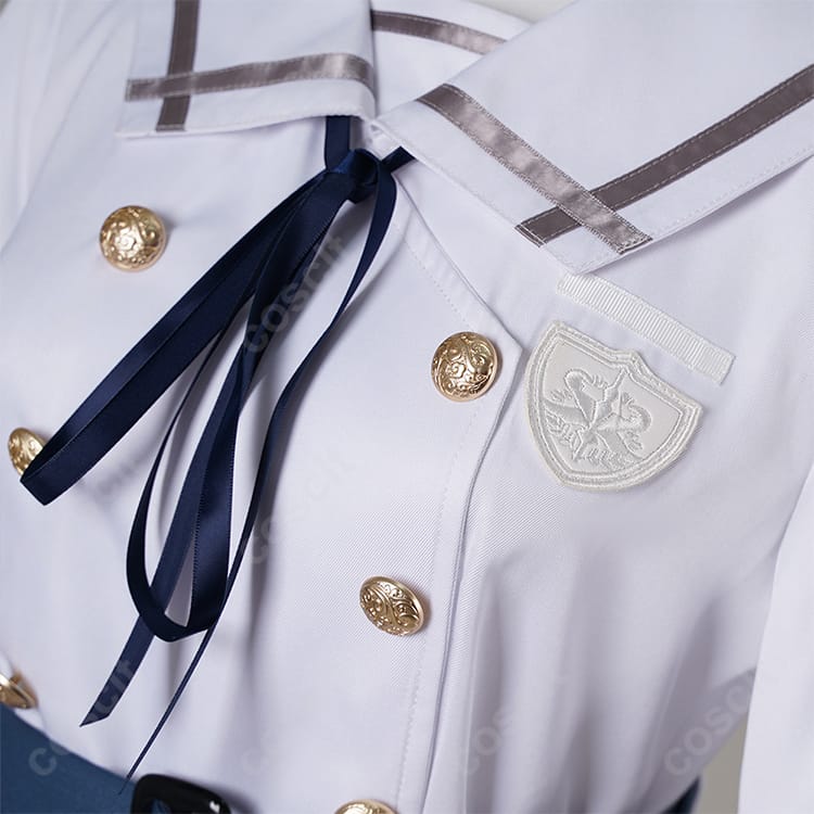 BanG Dream!シリーズ バンドリ！ 若葉睦 コスプレ衣装 月ノ森女子学園 夏服 コスプレ通販 - 4枚目の画像