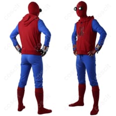 スパイダーマンシリーズ（スパイダーマン） スパイダーマン: ホームカミング ピーター・ベンジャミン・パーカー コスプレ衣装 オーダーメイド可 高忠実再現】 - 5枚目の画像（サムネイル）