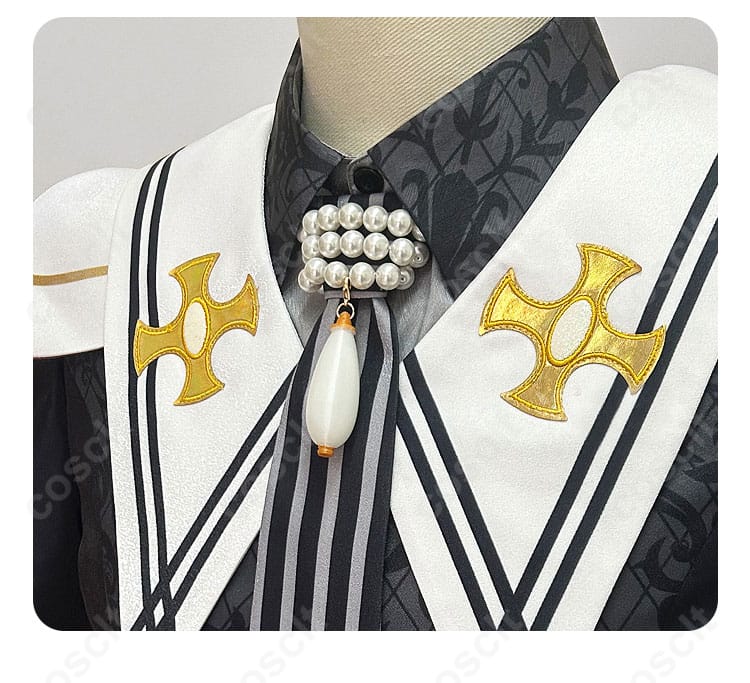 コスプレ衣装 衿の装飾ディテール あんさんぶるスターズ！！ 朱桜司・真白友也・仙石忍