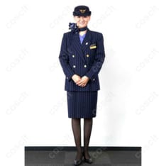全日本空輸（ＡＮＡ） ８代目 客室乗務員 CA 制服 コスプレ衣装 オーダーメイド可｜高精度な忠実再現と高品質な素材使用 - 1枚目の画像（サムネイル）