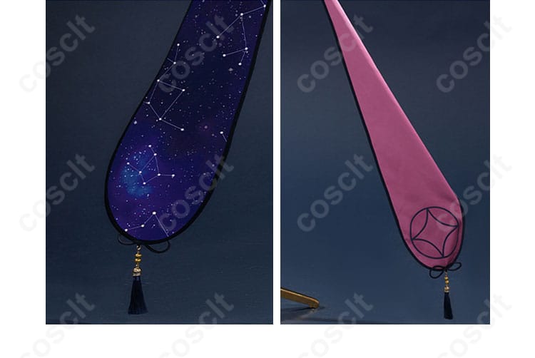 星空の装飾の詳細画像 | 星宮六喰 コスプレ衣装の星空デザイン装飾