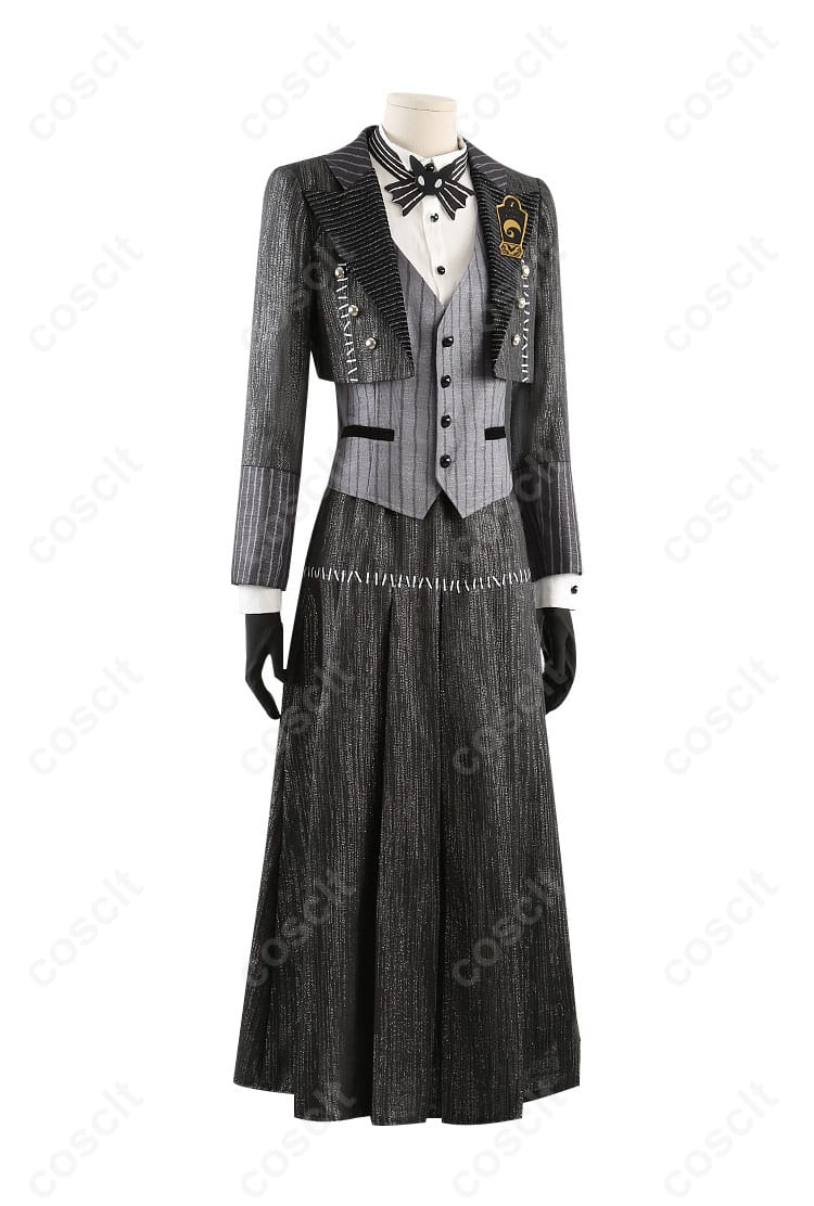 商品右側から見たヴィル・シェーンハイトのコスプレ衣装。ディズニーのツイステッドワンダーランド。