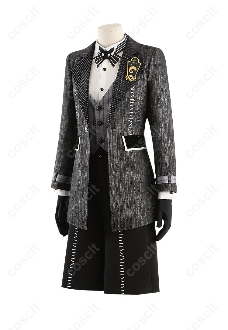 エペル・フェルミエ コスプレ衣装 左側面の詳細。高品質な仕上がりと精密な刺繍が際立つ。