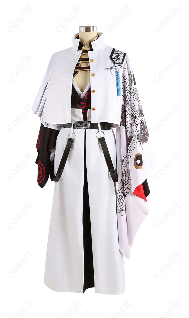 FGO 高杉晋作 コスプレ衣装 横からのシルエット画像｜立体裁断でスタイル映え◎