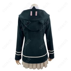 ダンガンロンパシリーズ スーパーダンガンロンパ2（ダンガンロンパ2） 七海千秋 コスプレ衣装 猫耳パーカーセット【忠実再現・高品質・コスプレ通販】 - 4枚目の画像（サムネイル）