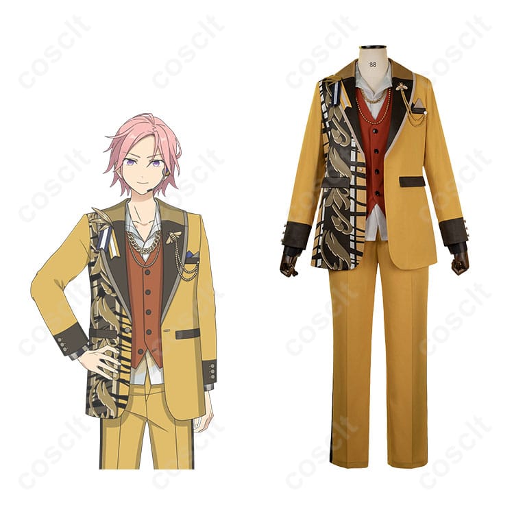 商品服装とキャラクターのコスプレ衣装の組み合わせ。あんさんぶるスターズ！桜河こはくのサドンデス衣装詳細。