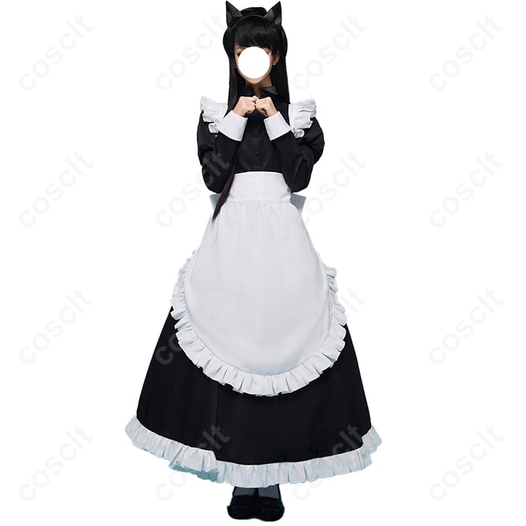 古見さんは、コミュ症です。 古見硝子 メイド服 コスプレ衣装 『コミュ症』コスプレ通販 高再現度、快適素材 - 1枚目の画像