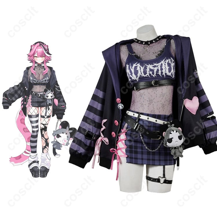 ラオーラ・パンテーラの私服コスプレ衣装とキャラクターの再現画像。リアルなデザインが魅力的。