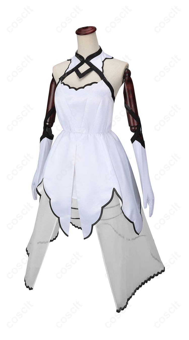 FGO アルクェイド コスプレ衣装 側面ビュー｜ラインも美しく