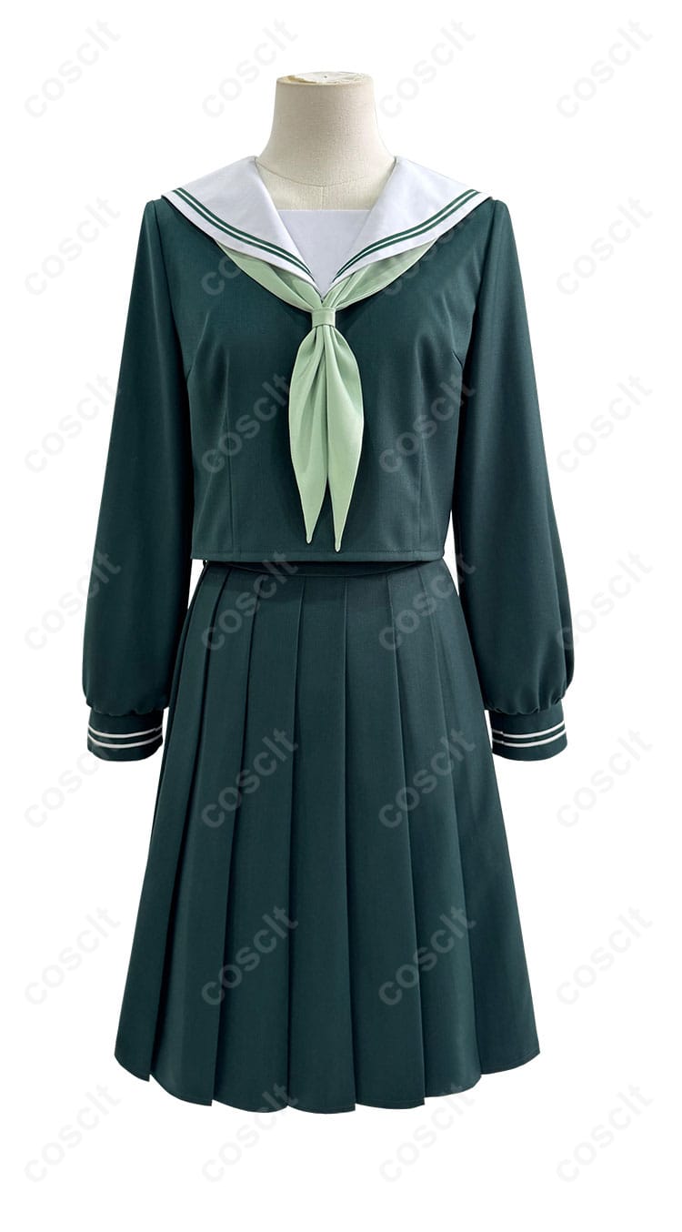 薬屋 猫猫 セーラー服 コスプレ衣装 正面全身ショット｜高品質ディテールをチェック・コスプレ通販