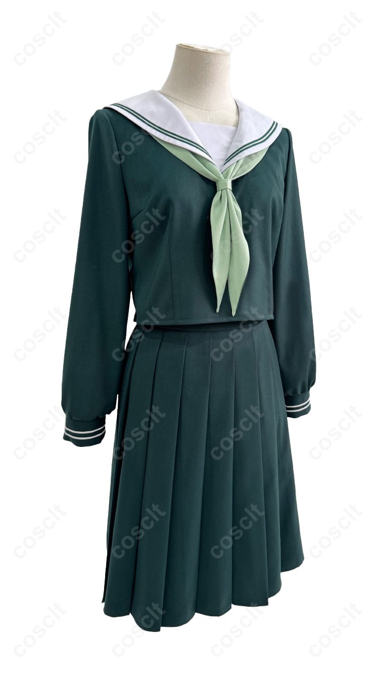 薬屋のひとりごと 猫猫 コスプレ衣装 セーラー服 右側面ビュー｜シルエット美を確認