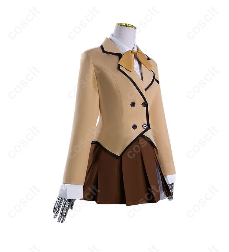 俺レベ 向坂雫 制服コスプレ衣装 側面シルエット｜スマートライン確認