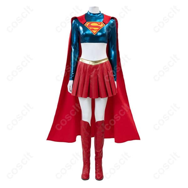 「スーパーガール（Supergirl） スーパーガール コスプレ衣装」カーラ・ゾー＝エル 衣装（オーダーメイド可） 高忠実度再現 コスプレ通販