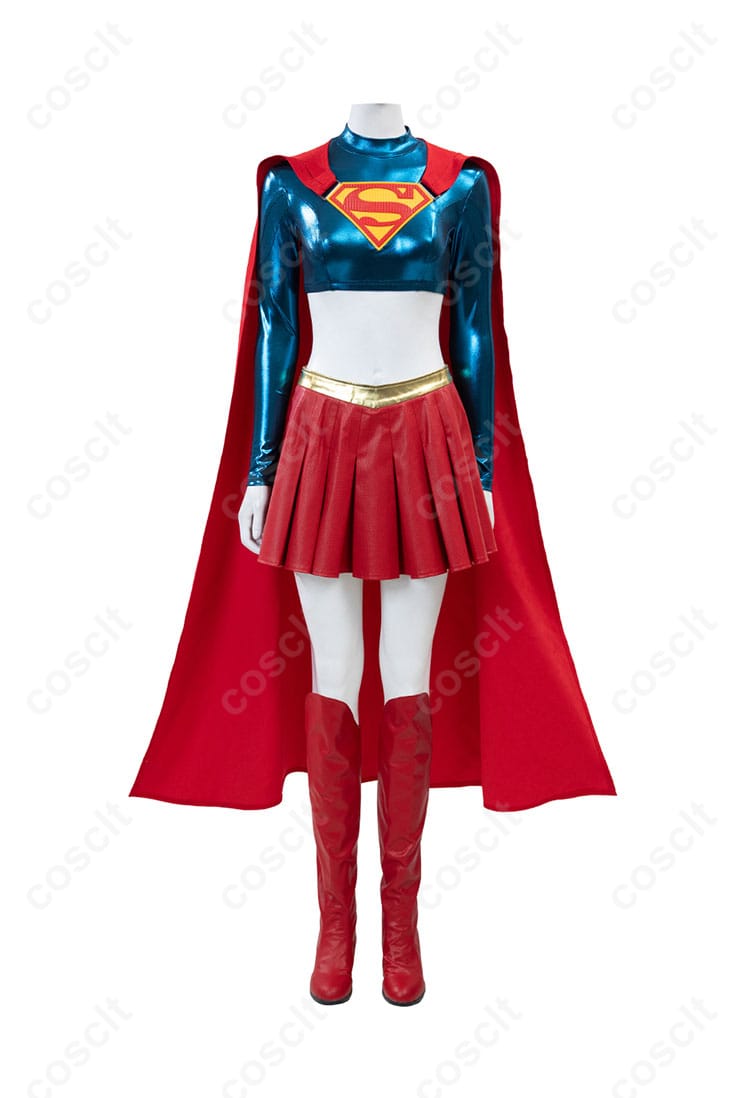 スーパーガール コスプレ衣装 正面全体画像｜カーラ・ゾー＝エルのスタイルを忠実に再現した人気コスチューム