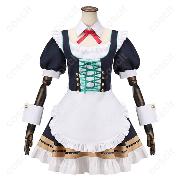 ブルーアーカイブ（ブルアカ） 牛牧ジュリ コスプレ衣装 アルバイト 透け感素材＆高い再現度 オーダーメイド対応 - 1枚目の画像