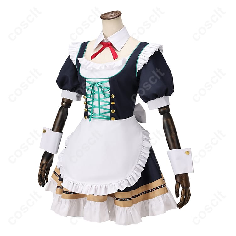 ブルーアーカイブ（ブルアカ） 牛牧ジュリ コスプレ衣装 アルバイト 透け感素材＆高い再現度 オーダーメイド対応 - 2枚目の画像