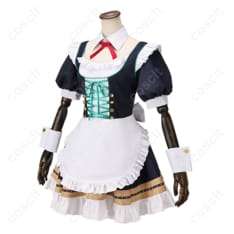 ブルーアーカイブ（ブルアカ） 牛牧ジュリ コスプレ衣装 アルバイト 透け感素材＆高い再現度 オーダーメイド対応 - 2枚目の画像（サムネイル）