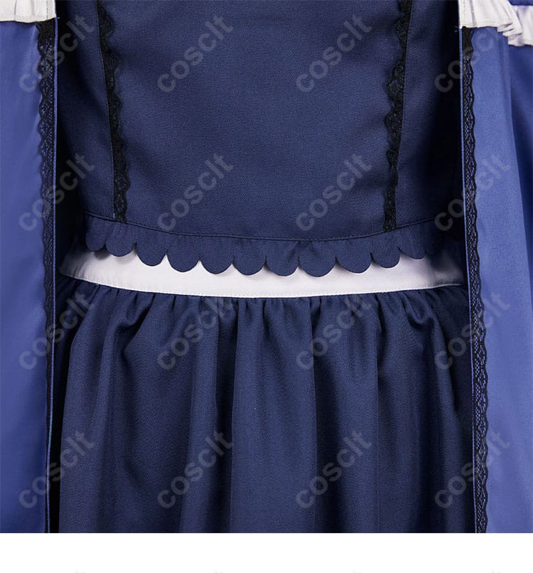 腰部装飾ディテール『Summer Pockets』久島鴎 コスプレ衣装のウエスト部分