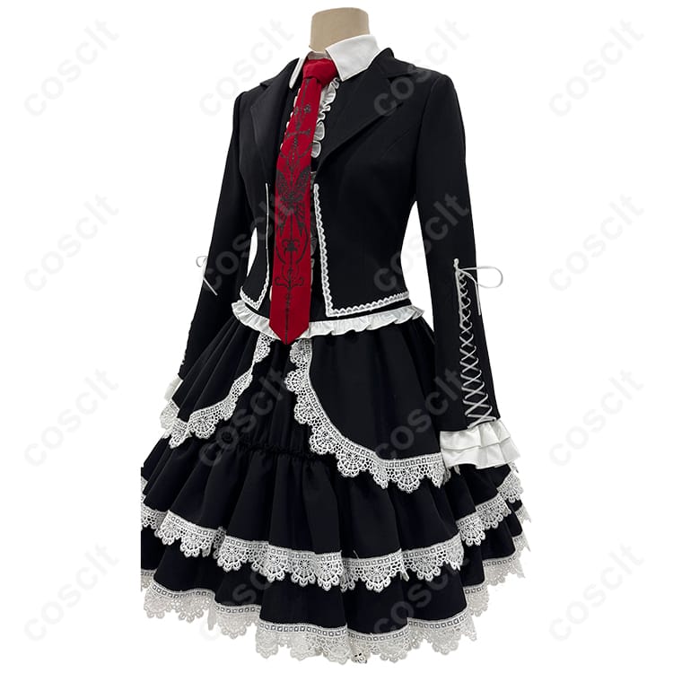 ダンガンロンパシリーズ ダンガンロンパ セレスティア・ルーデンベルク コスプレ衣装 ゴスロリ服（高還元度・快適素材） - 2枚目の画像