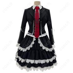 ダンガンロンパシリーズ ダンガンロンパ セレスティア・ルーデンベルク コスプレ衣装 ゴスロリ服（高還元度・快適素材）