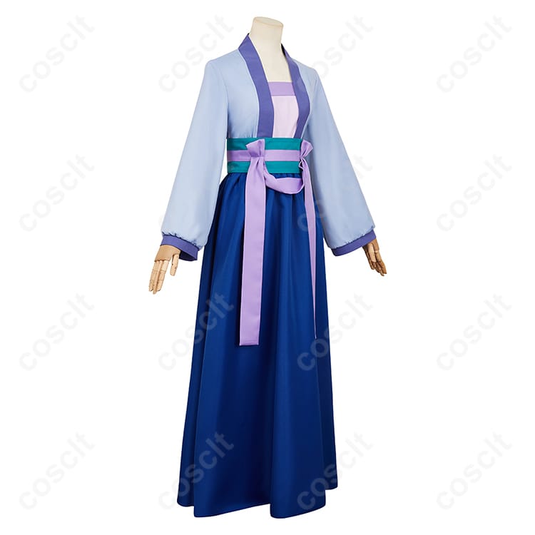 薬屋のひとりごと（薬屋） 猫猫（マオマオ） コスプレ衣装 5点セット（トップス、スカート、インナー、コルセットベルト、髪飾り） 高い再現度・快適な着心地 コスプレ通販 - 3枚目の画像