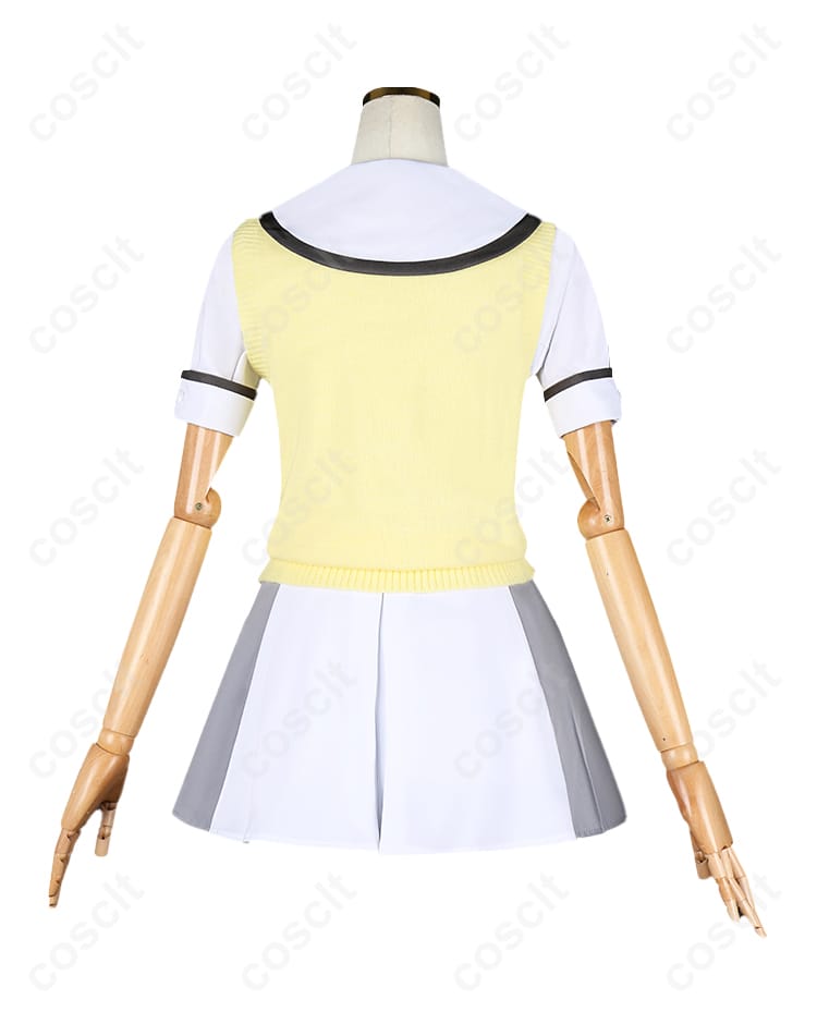 商品背面図 – Summer Pockets 紬ヴェンダース コスプレ衣装の背面ディテール