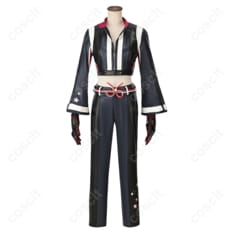 餓狼伝説（餓狼伝説） 不知火舞 コスプレ衣装（トップス・ズボン・腰飾り・手袋付き）忠実再現【ゲームキャラクター】コスプレ通販