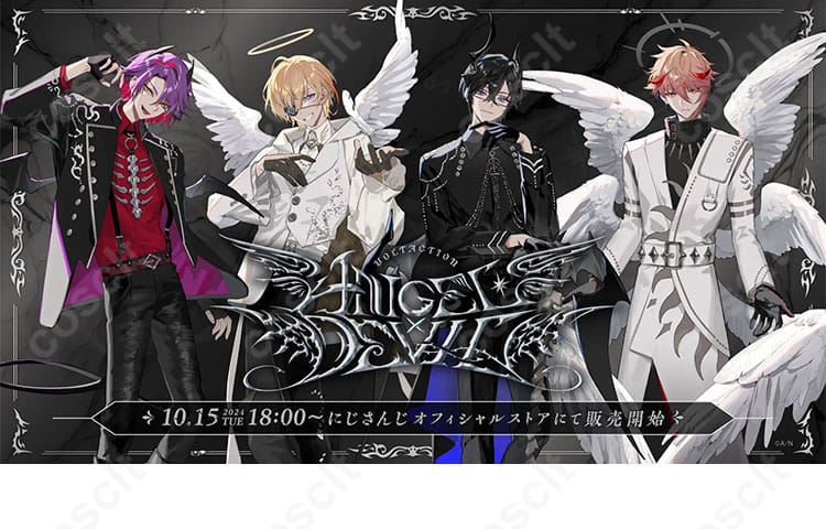 にじさんじ 渡会雲雀 Angel×Devil コスプレ衣装 服装とキャラクターの組み合わせ、コスプレファン必見！