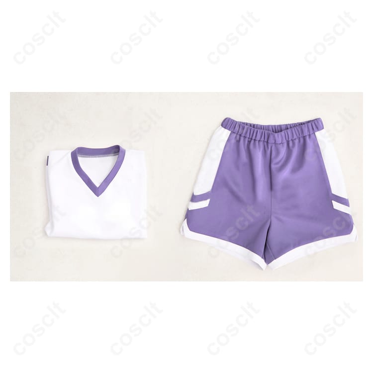 ウマ娘 プリティーダービー（ウマ娘） オグリキャップ コスプレ衣装 カサマツトレセン学園 ジャージ（トップス、ショートパンツ） 高再現度・快適な着心地のコスプレ通販 - 3枚目の画像