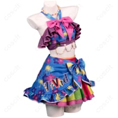 アイカツ！シリーズ アイカツオンパレード！ 神崎美月 コスプレ衣装 - 透け感のある優雅なデザインで忠実再現、イベントや撮影に最適 - 2枚目の画像（サムネイル）