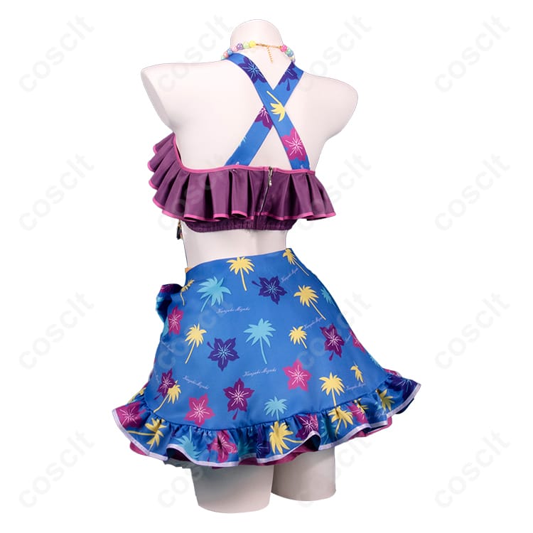 アイカツ！シリーズ アイカツオンパレード！ 神崎美月 コスプレ衣装 - 透け感のある優雅なデザインで忠実再現、イベントや撮影に最適 - 3枚目の画像