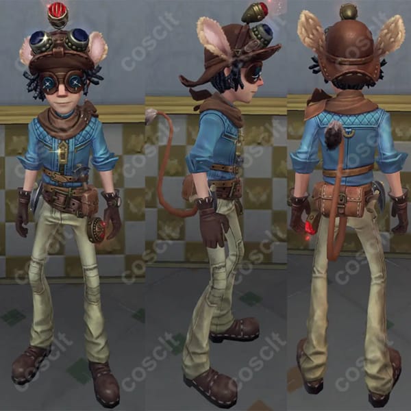 Identity V（第五人格） 探鉱者（ノートン・キャンベル） コスプレ衣装 両面盗賊 バージョン【オーダーメイド可】【高再現度】