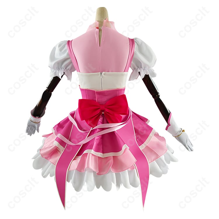 魔法つかいプリキュア!! キュアミラクル（朝日奈みらい） ピンクダイヤスタイル コスプレ衣装 『魔法つかいプリキュア!!MIRAIDAYS』 - 3枚目の画像