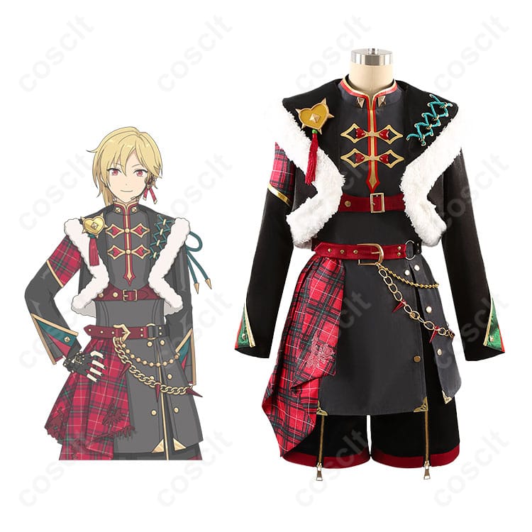 あんさんぶるスターズ！！ コスプレ衣装 仁兎なずな・天満光・真白友也・紫之創 キャラクター衣装の全体図。コスプレイベントや撮影に最適。