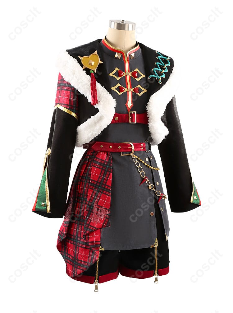 あんさんぶるスターズ！！ コスプレ衣装 側面図。各部の縫製やデザインの特徴が確認できます。