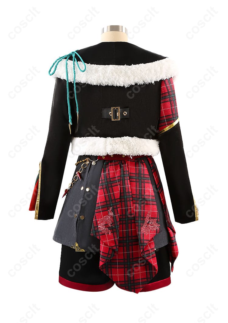 あんさんぶるスターズ！！ コスプレ衣装 背面図。服装の後ろ姿や装飾の詳細が見えます。バックスタイルの美しさが際立ちます。