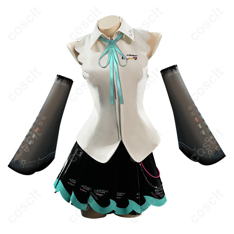 VOCALOID（ボカロ） 初音ミク（ミク） コスプレ衣装 NT版（高再現度・快適な着心地） - 1枚目の画像