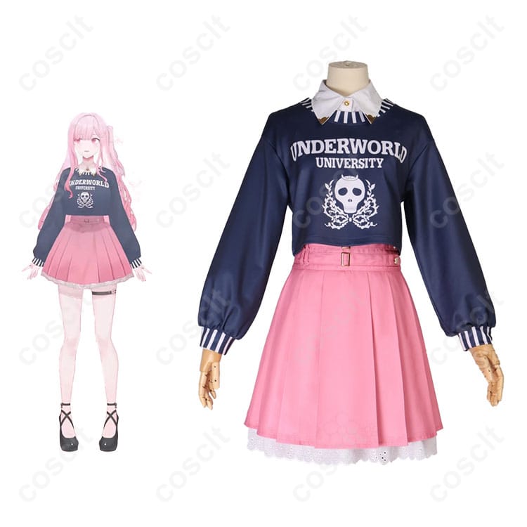ホロライブ森カリオペ コスプレ衣装×キャラクター着用イメージ カワイイ衣装忠実再現｜コスプレ通販COSCLT