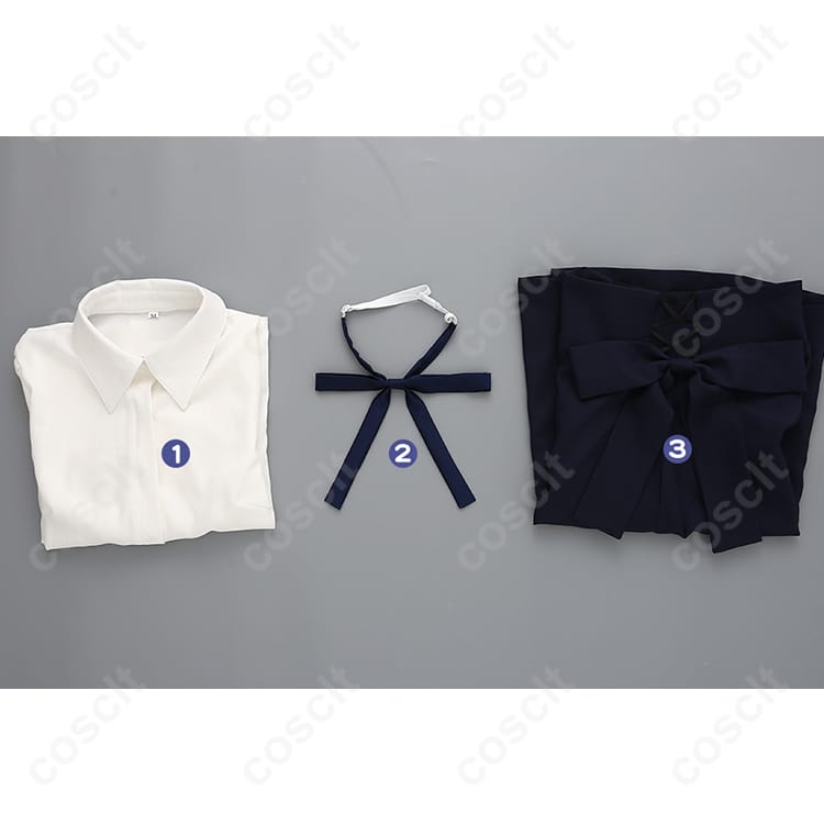 Fate/stay night セイバー コスプレ衣装 私服 ポケット付き 高い再現度と快適な着心地 - 6枚目の画像