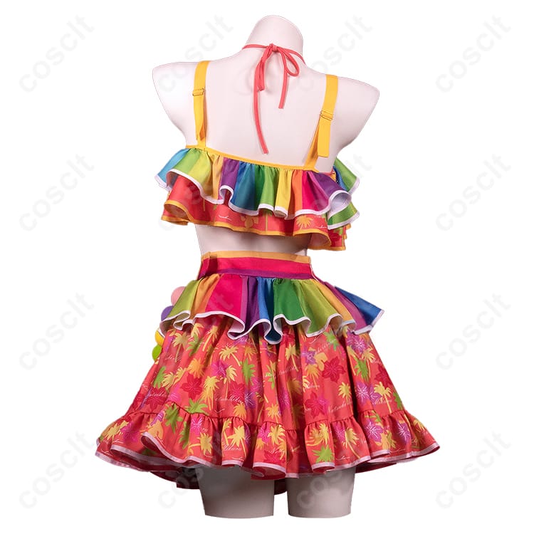 アイカツ！シリーズ アイカツオンパレード！ 夏樹みくる コスプレ衣装（インナー、トップス、レッグカバー、スカート等セット） - 3枚目の画像