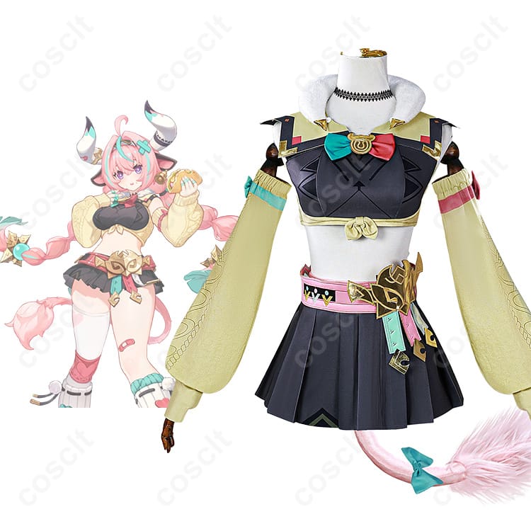 原神 ヴァレサ コスプレ衣装 × キャラクター比較画像　忠実再現を一目で確認