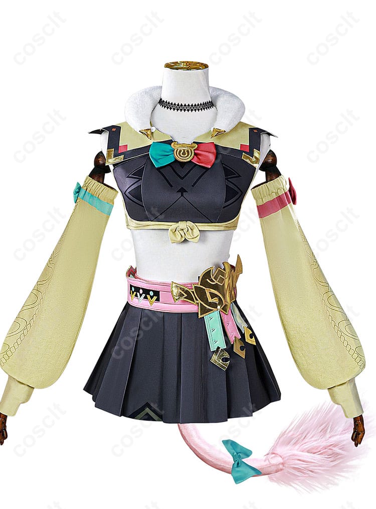 原神 ヴァレサ コスプレ衣装 正面フルショット　高品質シルエット｜コスプレ通販