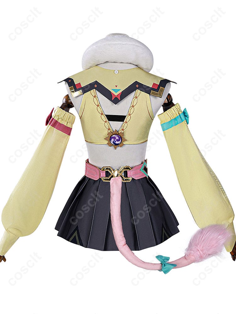 ヴァレサ コスプレ衣装 背面ビュー　尻尾＆模様も完全再現