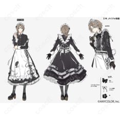にじさんじ 叶 メイド服 コスプレ衣装 オーダーメイド可 高再現度で快適な着心地