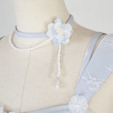 恋と深空 春から花へ捧ぐ 主人公 プレイヤー コスプレ衣装 ワンピース・アクセサリーセット（忠実再現、快適な着心地） - 3枚目の画像（サムネイル）