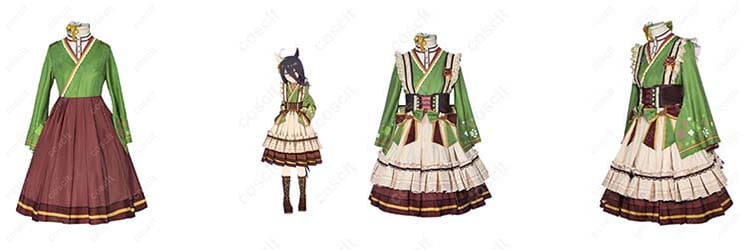 マンハッタンカフェ 柳緑小夜 コスプレ衣装｜ウマ娘 高再現＆快適設計・長時間着用に最適